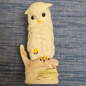 COPY - CYBIS Vintage Porcelein White Owl Figurine